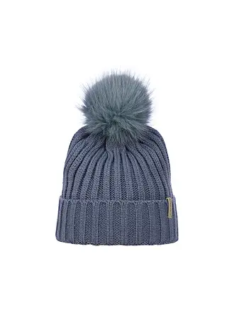 ICEPEAK | Damen Mütze Hazen Bommel | lila